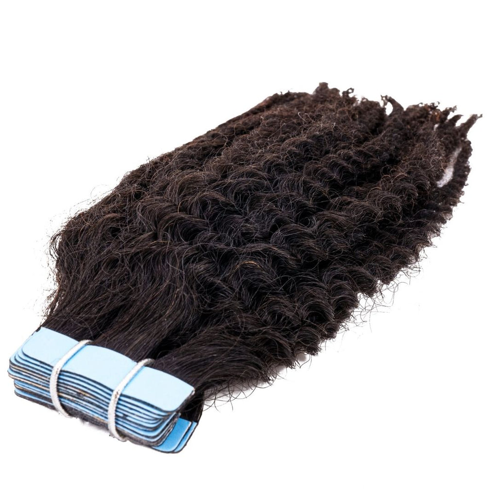 curly tape in extension