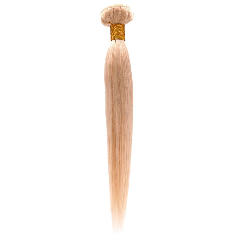 blond straight hair