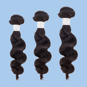 brazilian loose wave bundles